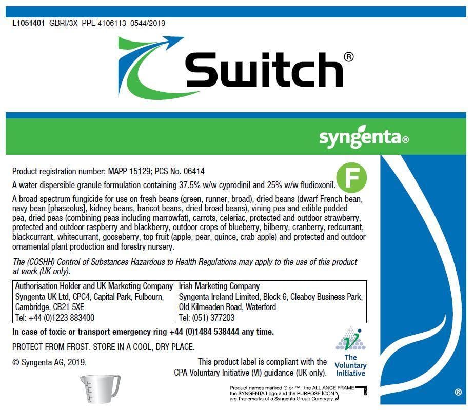Switch label